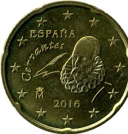 2016 - 20 cents - Espagne