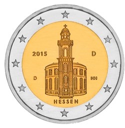 2015 - 2 euros D - Allemagne - commémorative Hesse
