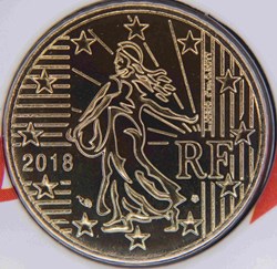 2018 - 50 cents - France