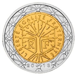 2013 - 2 euros - France