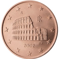 2002 - 5 cents - Italie