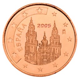 2005- 5 cent - Espagne