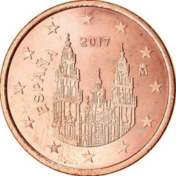 2017- 5 cent - Espagne