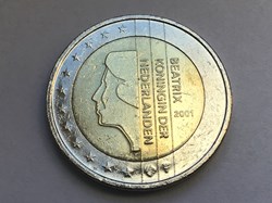 2001 - 2 euros - Pays-bas