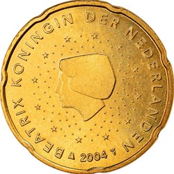 2004 - 20 cents - Pays-Bas