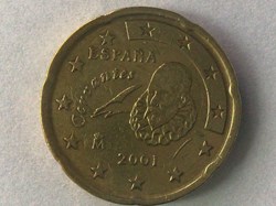 2001 - 20 cents - Espagne