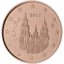 2013 - 1 cent - Espagne