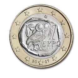 2007 - 1 euro - Grèce