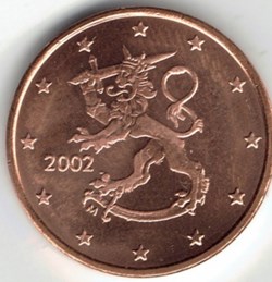 2002 - 1 cent - Finlande