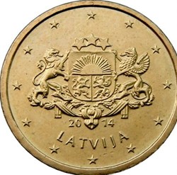 2014 - 10 cents - Lettonie