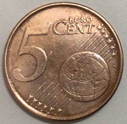 2004- 5 cents - Belgique