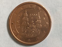 2000 - 5 cent - Espagne