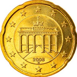 2008 - 20 cents G- Allemagne