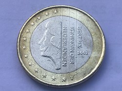 2002 - 1 euro - Pays-Bas