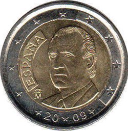 2009 - 2 euros - Espagne