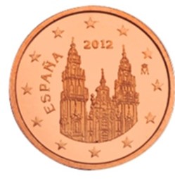 2012 - 1 cent - Espagne
