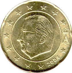 2004 - 20 cents - Belgique