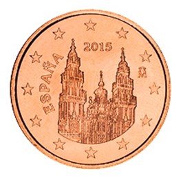 2015 - 1 cent - Espagne
