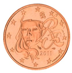 2011- 5 cent - France