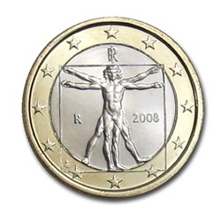2008 - 1 euro - Italie