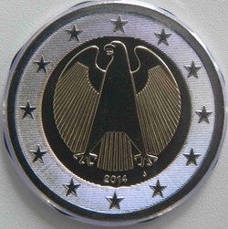 2014 - 2 euros A - Allemagne