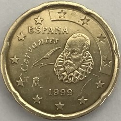 1999 - 20 cents - Espagne