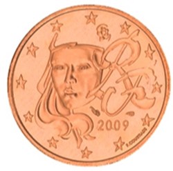 2009 - 1 cent - France