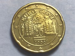 2002 - 20 cents - Autriche