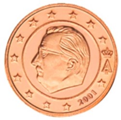 2001 - 1 cent - Belgique