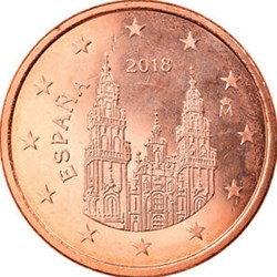 2018- 5 cent - Espagne