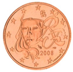 2008 - 1 cent - France