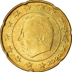 2000 - 20 cents - Belgique