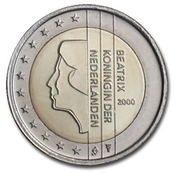 2000 - 2 euros - Pays-bas