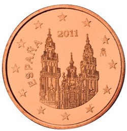2011 - 5 cent - Espagne