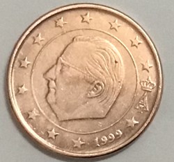 1999 - 5 cents - Belgique
