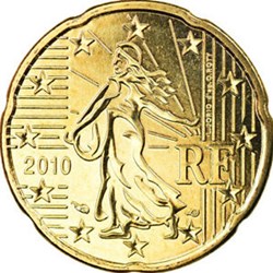 2010 - 20 cent - France