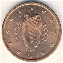 2002 - 5 cent - Irlande