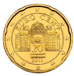 2011 - 20 cents - Autriche