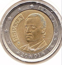 2001 - 2 euros - Espagne