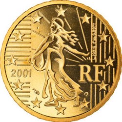 2001 - 50 cents - France