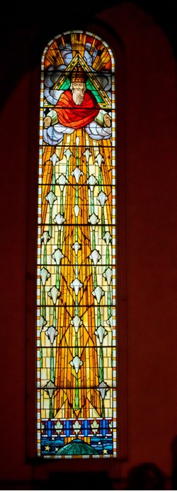 Vitrail chapelle de la bonne mort