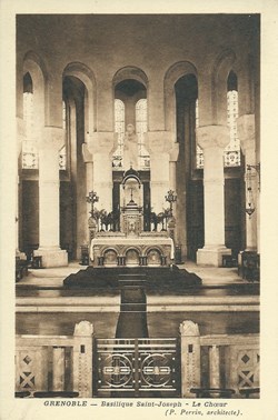 Grenoble-Basilique Saint Joseph-Le Choeur