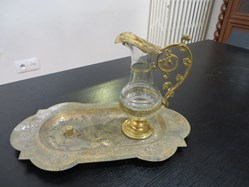Burette avec plateau ance raisin