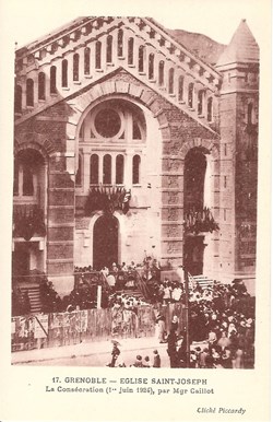 17. Grenoble-Eglise Saint Joseph-La Consecration