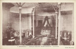 7. Grenoble-Vieille église Saint Joseph-Intérieur