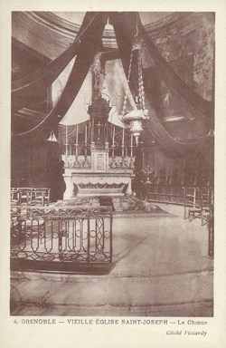 4. Grenoble-Vieille église Saint Joseph-Le choeur