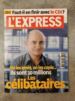 Magazine L'Express du 16 au 22/02/2006