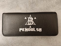 Pencase PDS noire, logo blanc