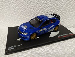 Subaru impreza WRC Tour de Corse 2008