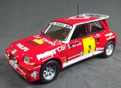 RENAULT 5 MAXI TURBO 4x4 RALLY AVILES 1989